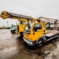 Вышка 20 метров, Nissan Cabstar - фото техники