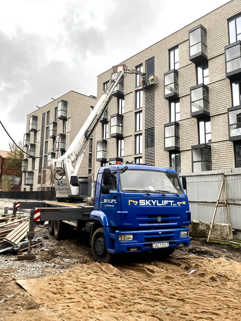 Автовышка 45 метров, КамАЗ