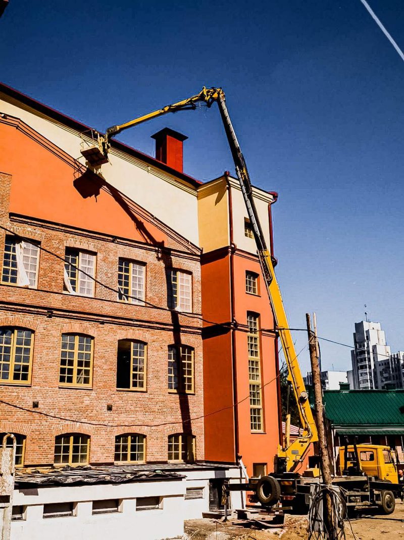Услуги строительно ремонтных работ многоэтажного здания в Минске